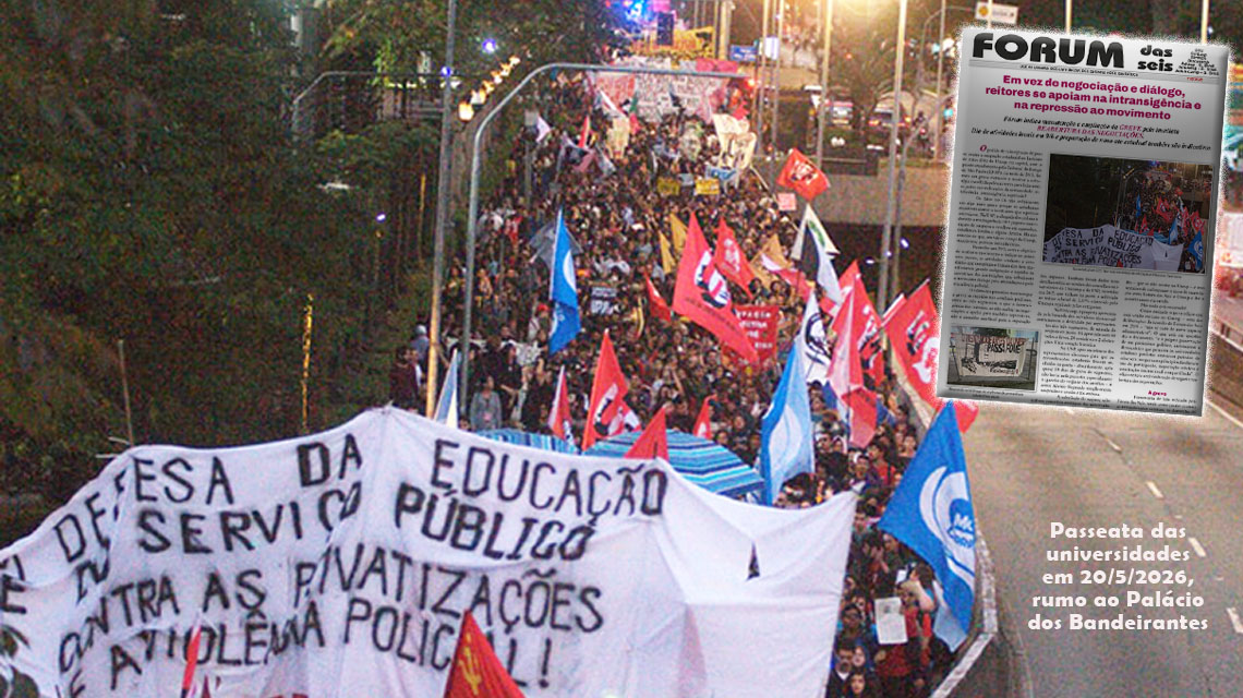 Em vez de negociação e diálogo, reitores se apoiam na intransigência e na repressão ao movimento