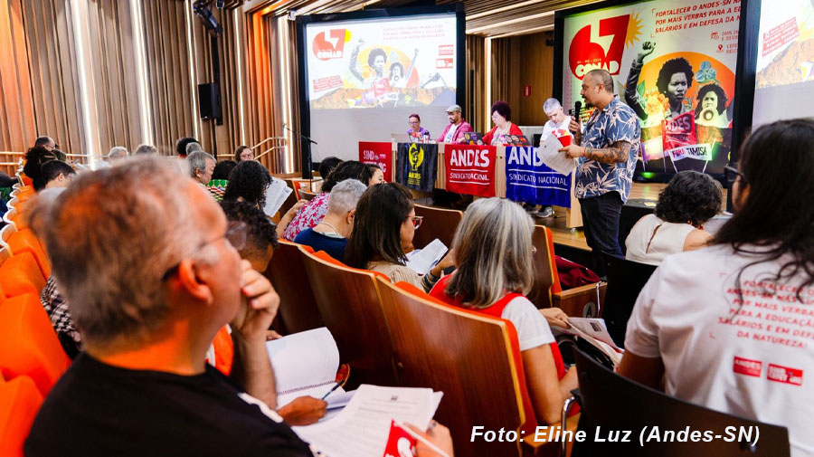 67º Conad do Andes termina com plano de lutas, chamado à reação contra as contrarreformas da Previdência, campanha antirracista e defesa do povo palestino
