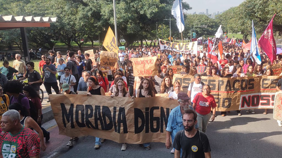 Servidores em greve e paralisação estudantil na USP: Começa a reação por isonomia e direitos