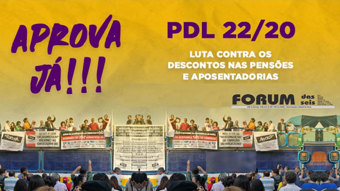 Não ao confisco dos aposentados: Em defesa da aprovação do PDL 22, Frente Paulista marca carreata para 23/6