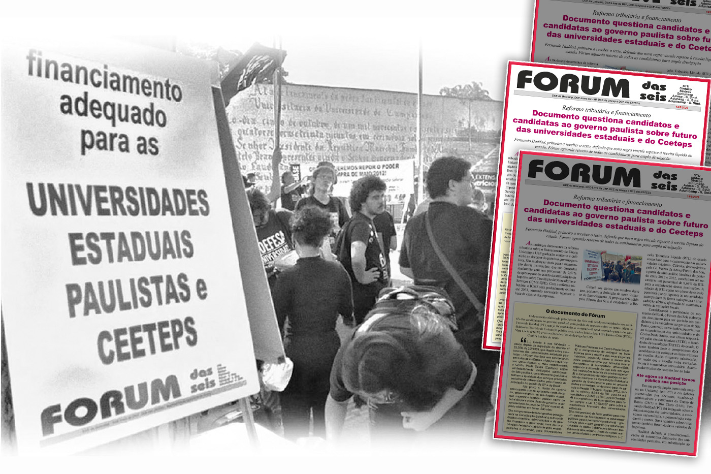 Reforma tributária e financiamento: Documento questiona candidaturas sobre futuro das universidades estaduais e do Ceeteps