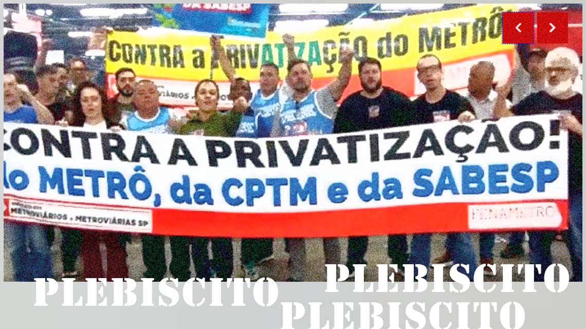 Fórum de entidades da Sabesp luta contra privatização - Agência Sindical