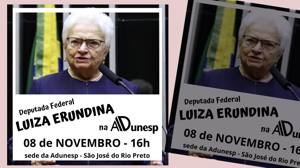 AD de Rio Preto traz Erundina para roda de conversa