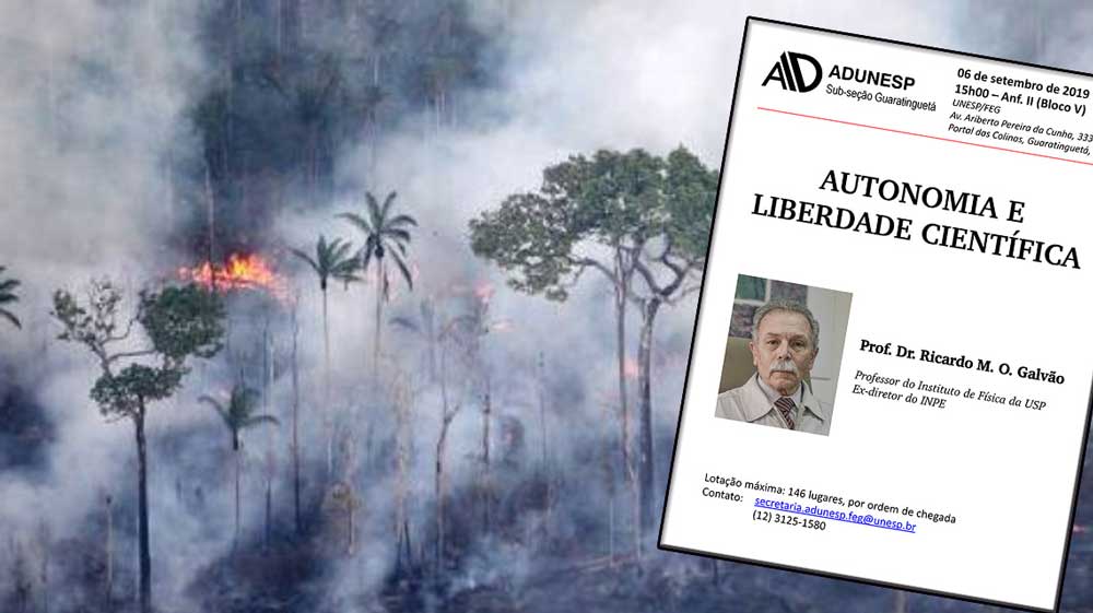Autonomia e liberdade científica em debate: Adunesp de Guará traz ex-diretor do Inpe em 6/9